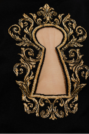 Moschino Wool embroidered sweater