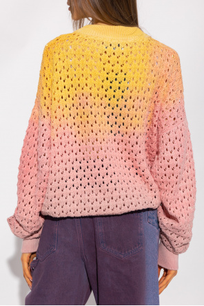 The Attico Crochet sweater