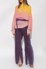 The Attico Crochet Pleat sweater