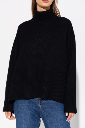 Totême Turtleneck sweater antonio with slits