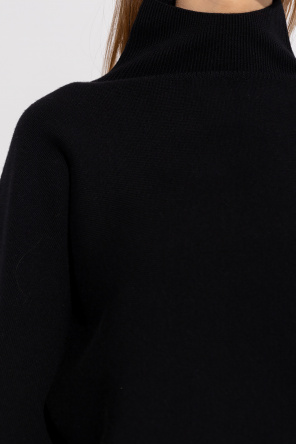 Totême black cropped drawstring jacket