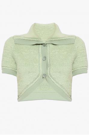 zip-up shirt jacket Verde