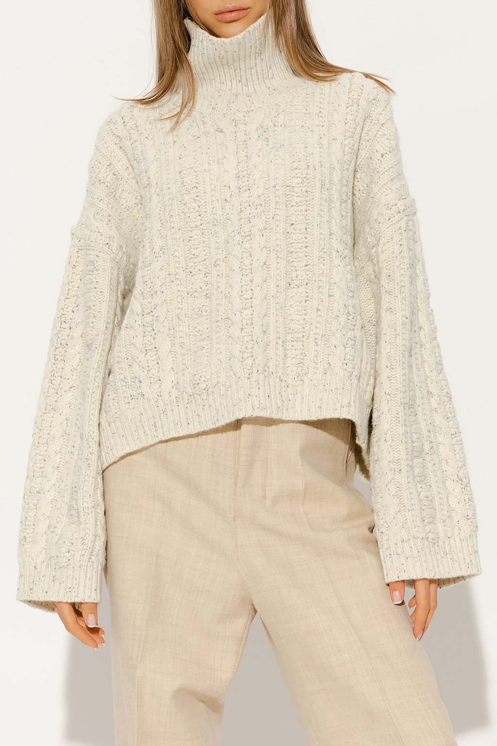Totême Loose-fitting turtleneck sweater