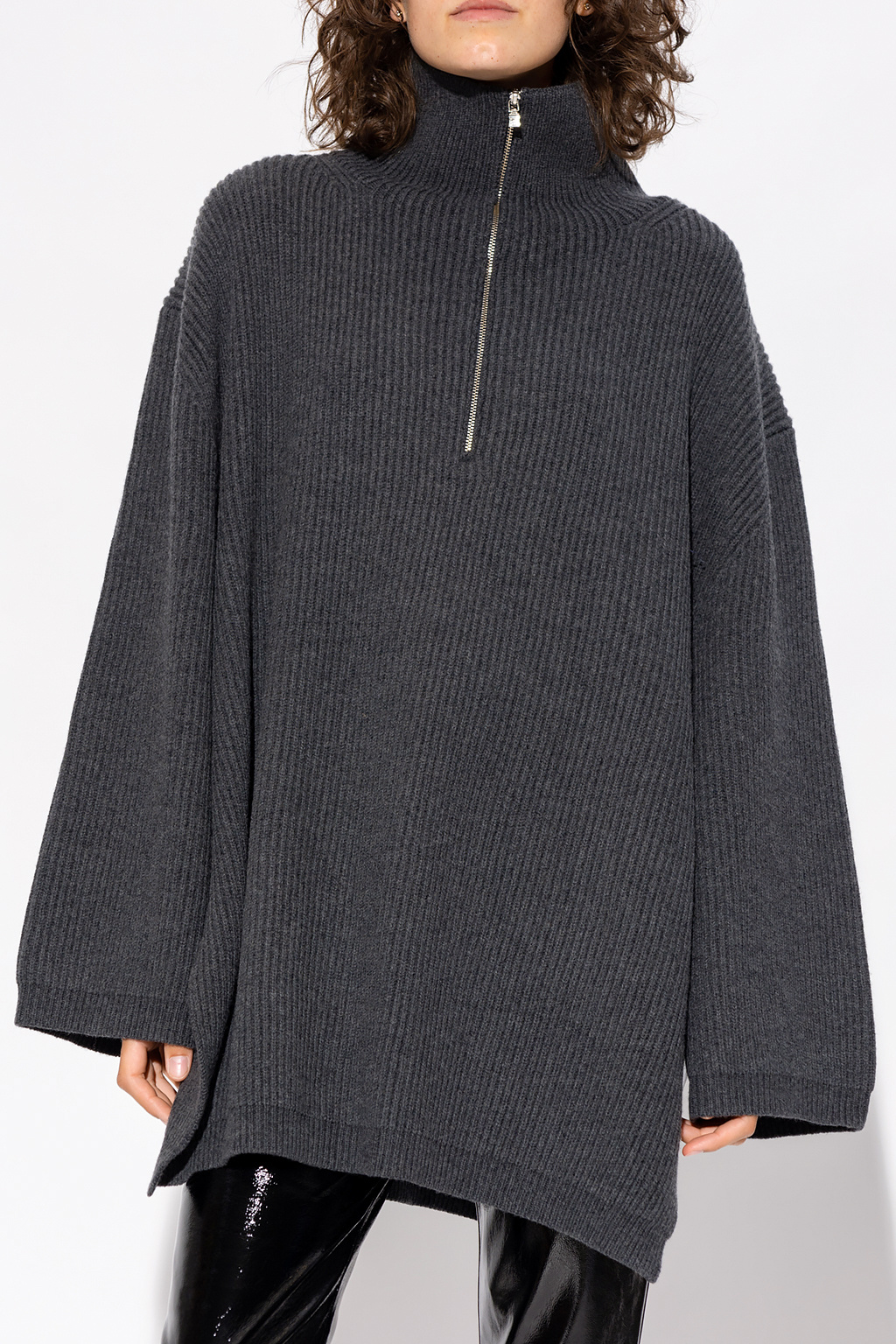 Totême Oversize turtleneck dry sweater