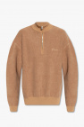 Jacquemus BROWN ‘Berger’ sweater with logo