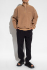 Jacquemus BROWN ‘Berger’ sweater with logo
