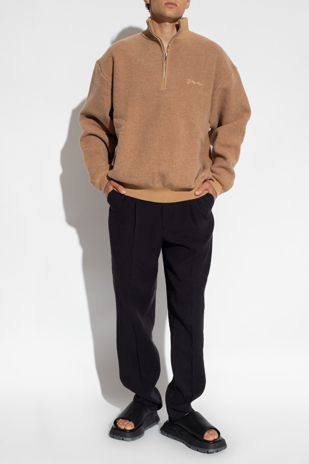 Jacquemus ‘Berger’ dry sweater with logo