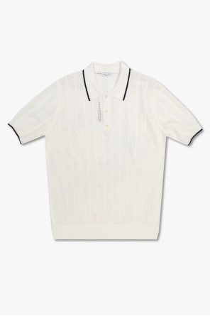 short-sleeved cotton polo shirt 103 GREY