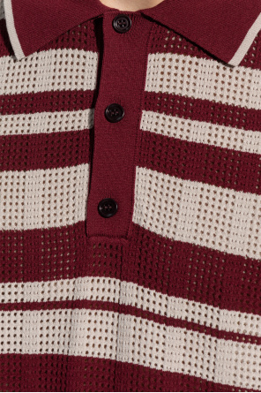 Dries Van Noten Striped polo shirt