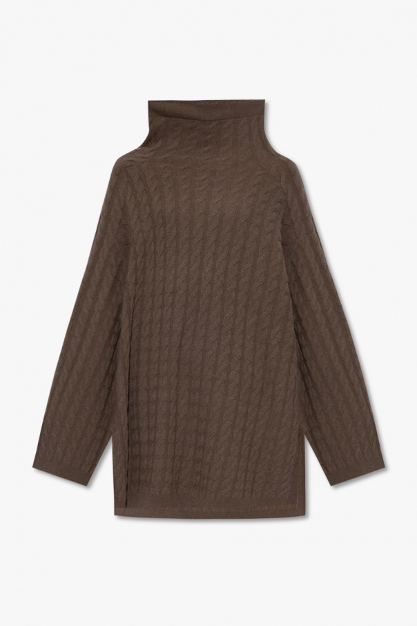TOTEME Wool sweater classic with slits