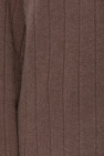 TOTEME BROWN Wool turtleneck sweater
