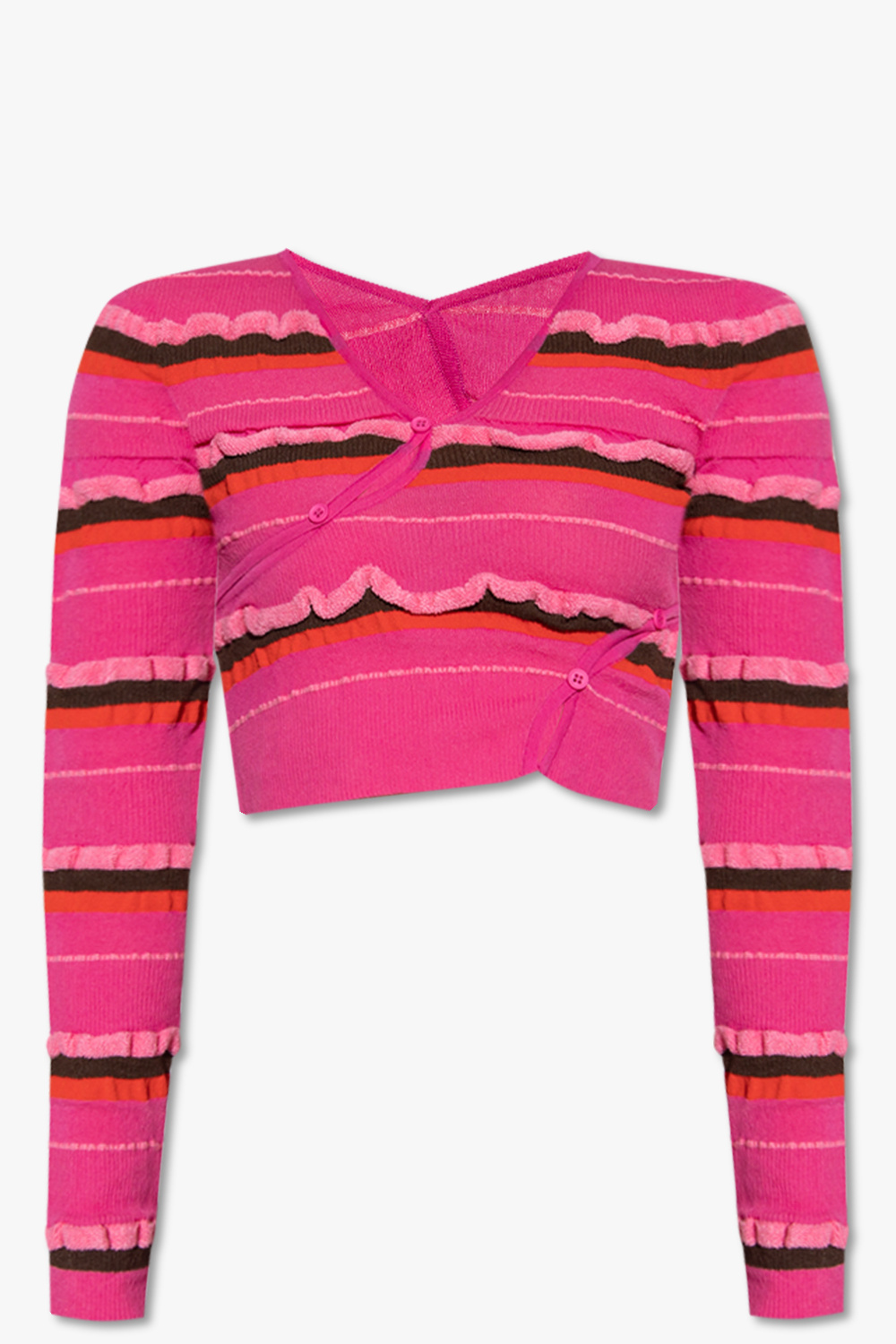 Jacquemus ‘Tordu’ striped top