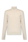 Maison T-Shirt mit Fuchs-Patch Weiß