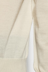 Dries Van Noten cream Wool turtleneck sweater