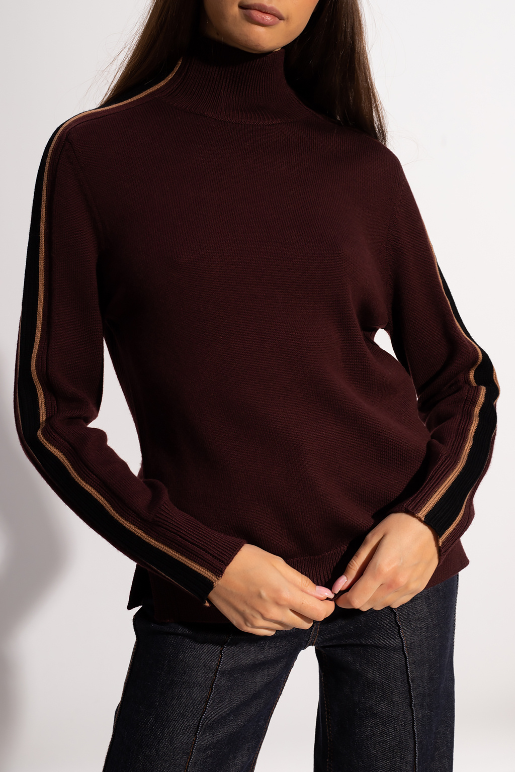 victoria beckham turtleneck sweater