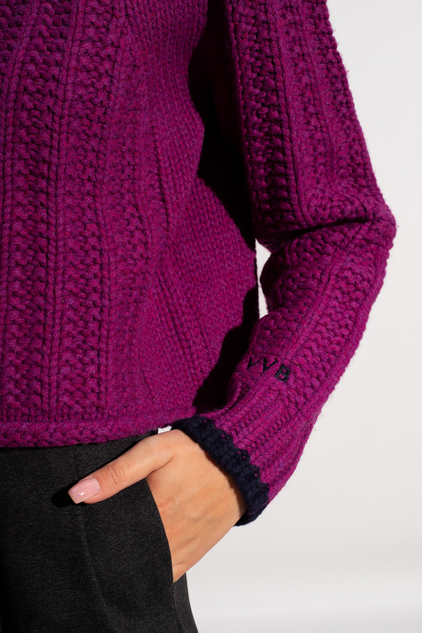 Wool sweater Victoria Victoria Beckham - Loro cashmere - StclaircomoShops sleeve Mali Piana long shirt jacket