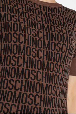 Moschino Top z monogramem