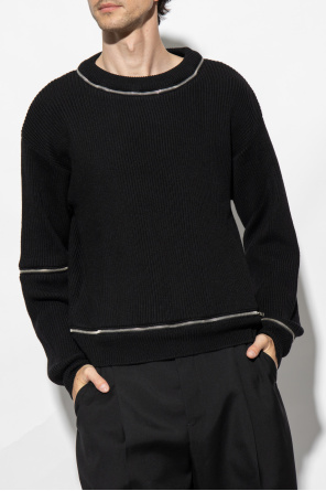 Moschino Wool sweater with zips