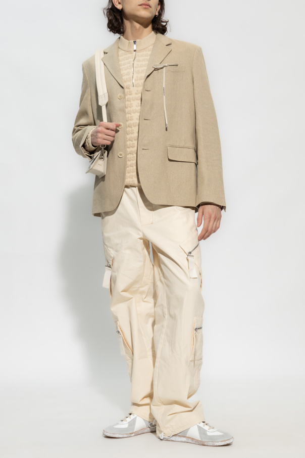 Pantalon chino homme LOUIS beige coton bio made in Europe