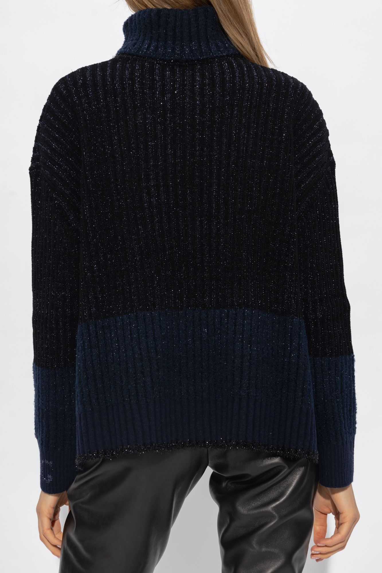 Iceberg Ribbed turtleneck sweater