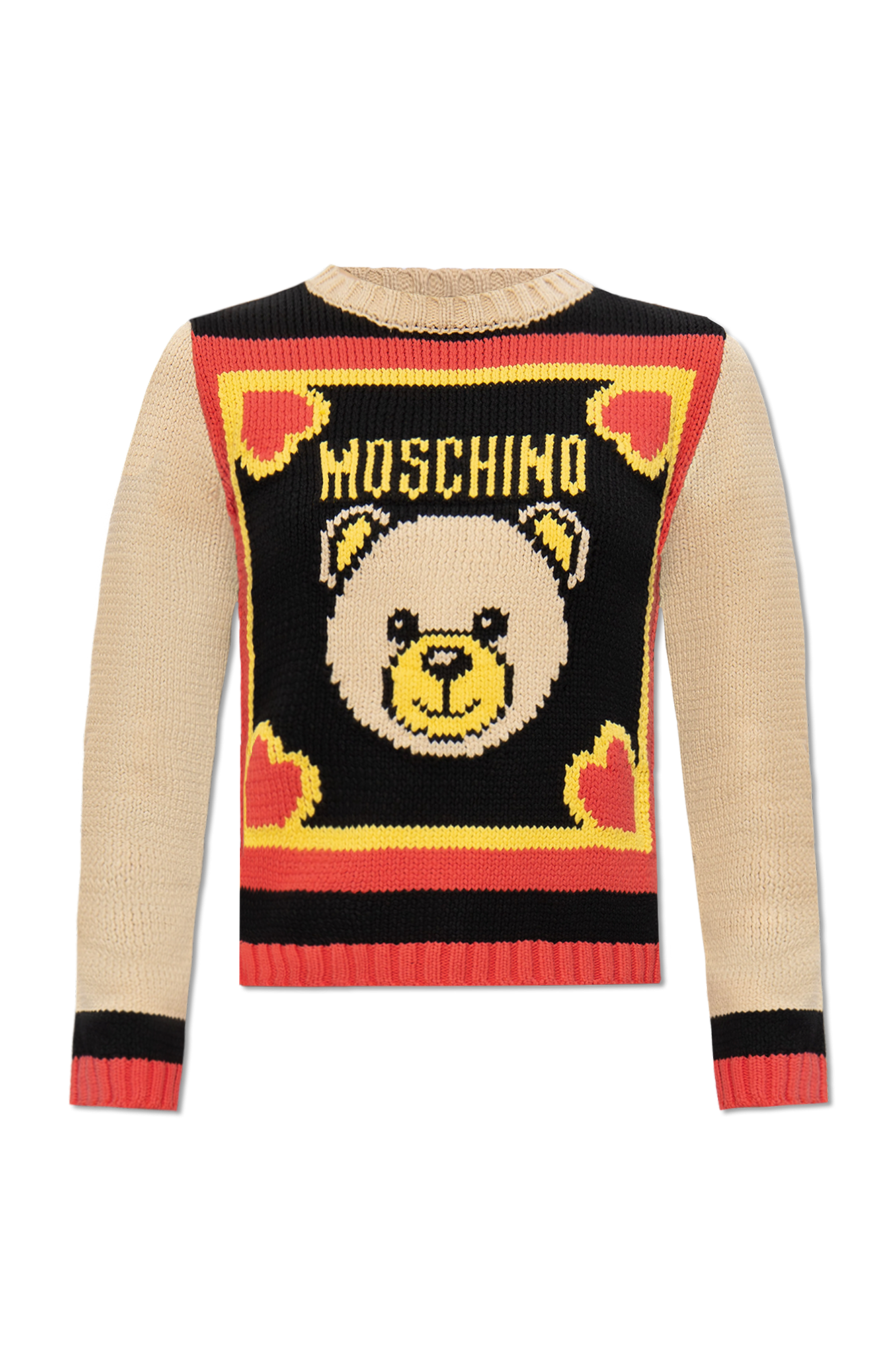 Multicolour Sweater with teddy bear motif Moschino - Vitkac Canada