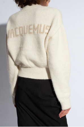 Jacquemus Records sweater with logo