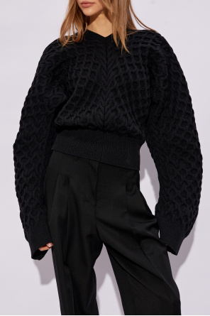 Jacquemus ‘Boule Torsade’ oversize sweater