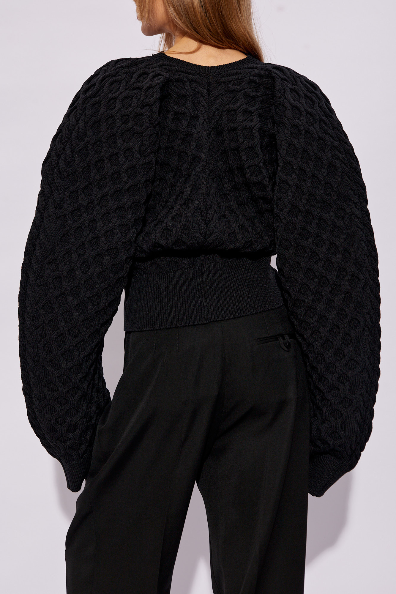 Jacquemus ‘Boule Torsade’ oversize sweater