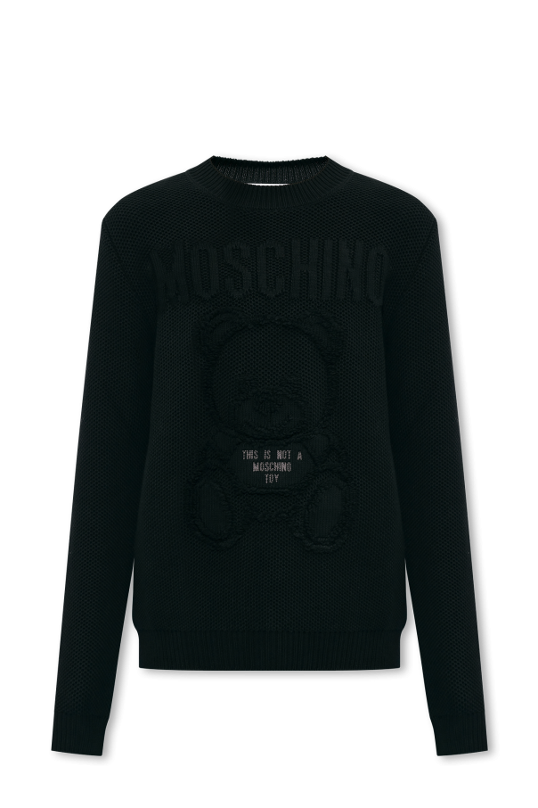 Sweater with logo od Moschino