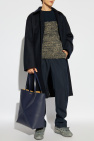 Dries Van Noten NAVY BLUE Sweater with round neckline
