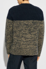 Dries Van Noten NAVY BLUE Sweater with round neckline