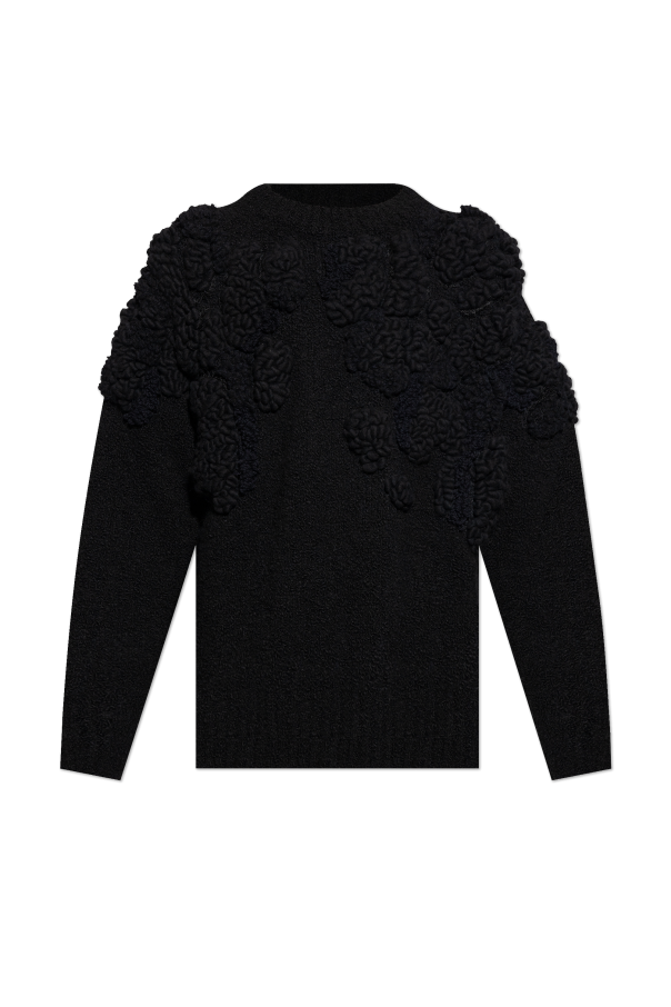 Dries Van Noten Sweater with decorative knit finish