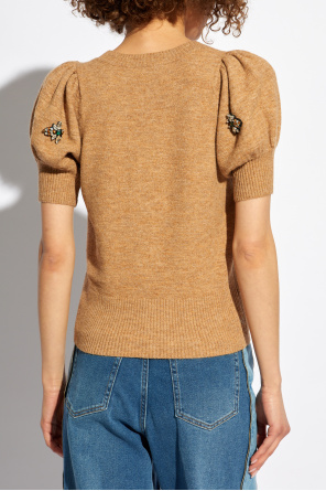 Munthe Sweater with Appliqué