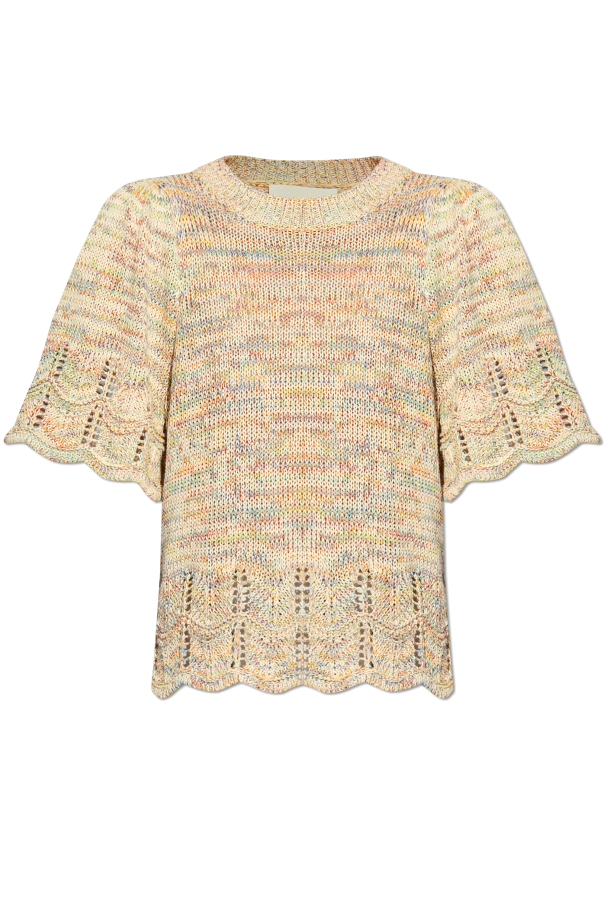 Munthe Sweater with decorative finish