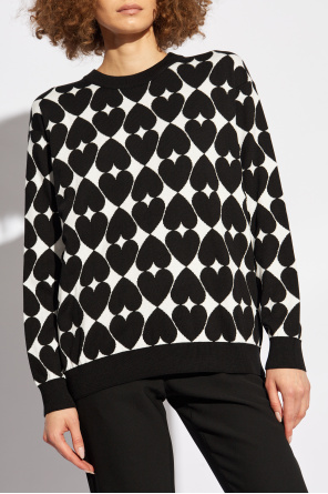 Moschino Sweater with embroidered pattern