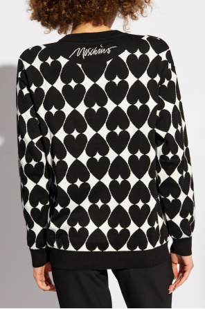 Moschino Sweater with embroidered pattern