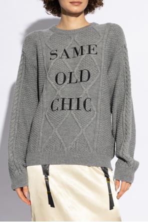 Moschino Jumper with decorative knit