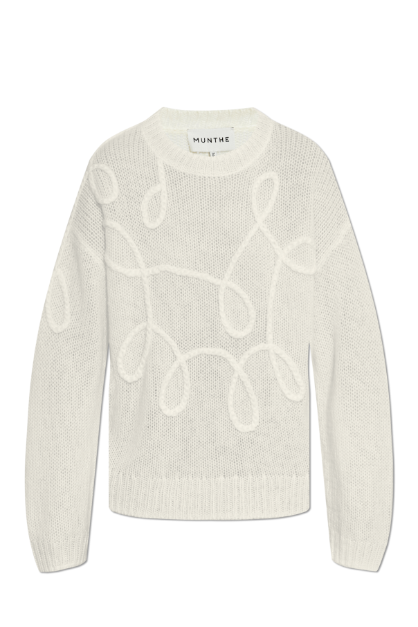 Munthe Sweater with wool finish