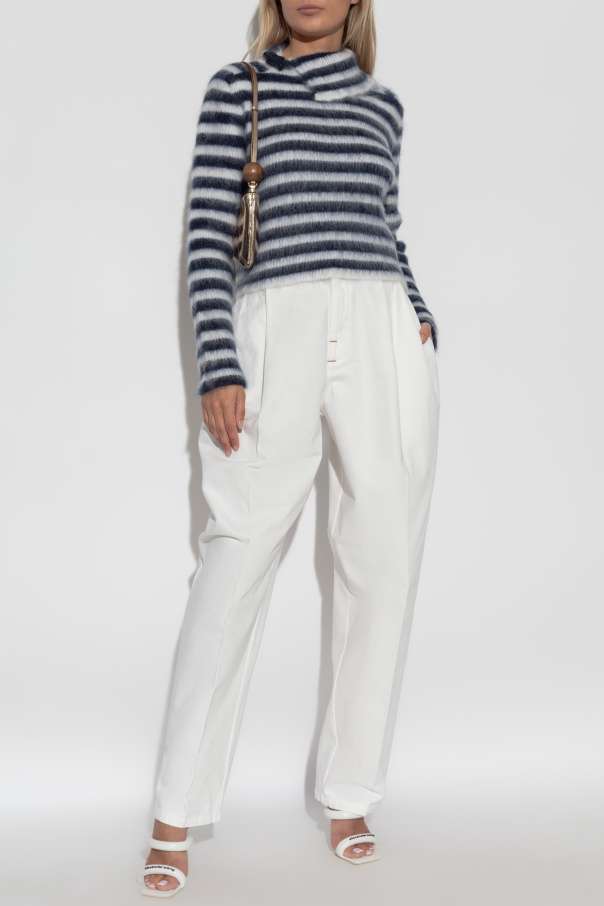 Jacquemus Moherowy sweter