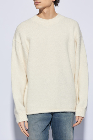 Jacquemus Stone Island logo-patch roll neck sweater