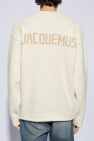 Jacquemus cream Sweater with logo