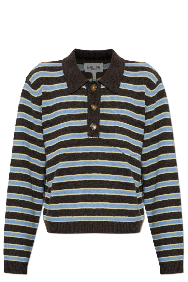 Wool polo shirt 