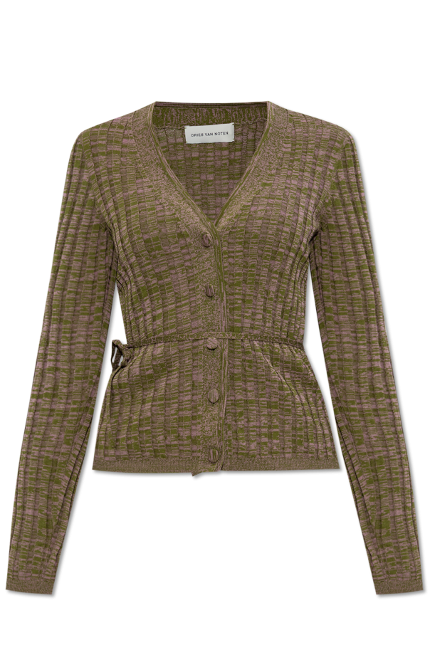 Dries Van Noten Ribbed Cardigan