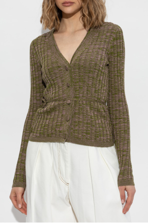 Dries Van Noten Ribbed Cardigan