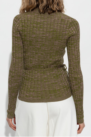 Dries Van Noten Ribbed Cardigan