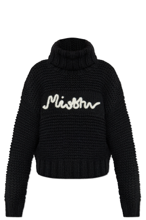 Turtleneck with logo
