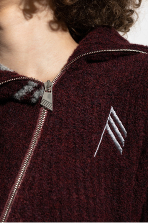 The Attico Cardigan with stand-up collar