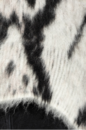 The Attico Sweater with wool trim