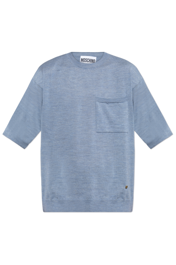T-shirt with pocket od Moschino