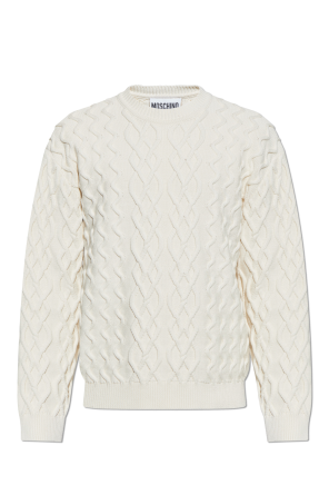 Sweater with decorative knit